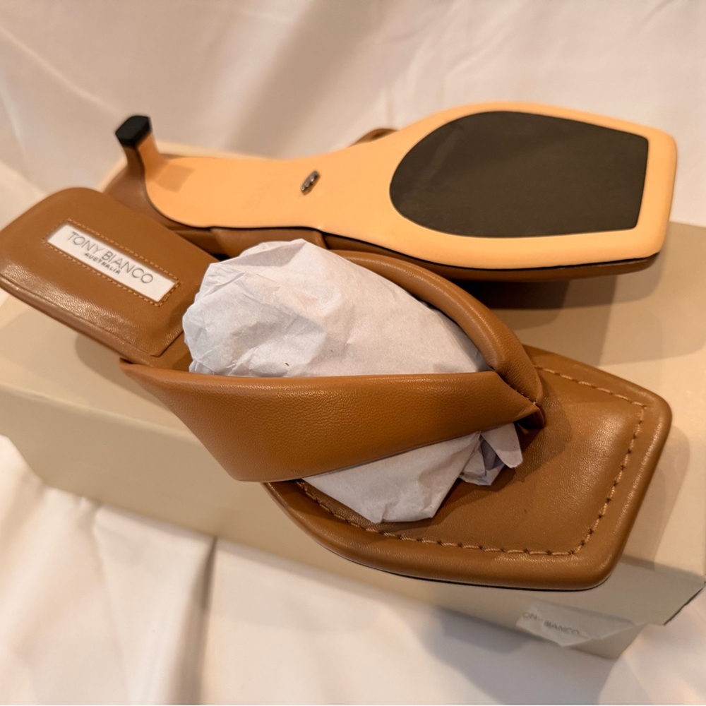 Tony Bianco Brown Heeled Sandals